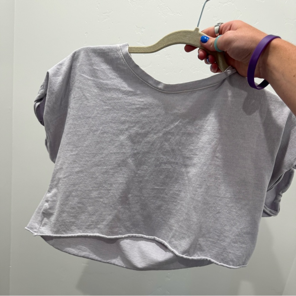 Light blue loose tee
